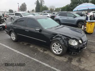 2006 Mercedes-Benz E 350 with VIN WDBUF56J96A810239, listed as a Copart auction lot 50740995 with 84,791 mi miles and Salvage Title. Bid and sale history available at DreamBid. Image 4.