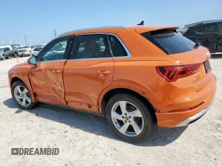 2021 Audi Q3 Premium with VIN WA1AUCF36M1060404, listed as a Copart auction lot 56501285 with 66,594 mi miles and Salvage title. Bid and sale history available at DreamBid. Image 2.