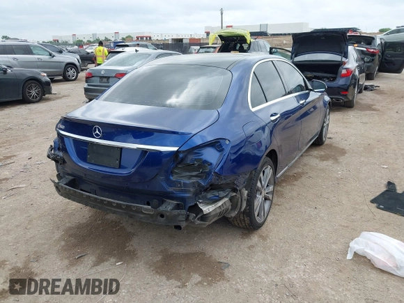 2017 Mercedes-Benz C 300 with VIN 55SWF4JB0HU202316, listed as a IAAI auction lot 42139505 with 88,514 mi miles and . Bid and sale history available at DreamBid. Image 4.