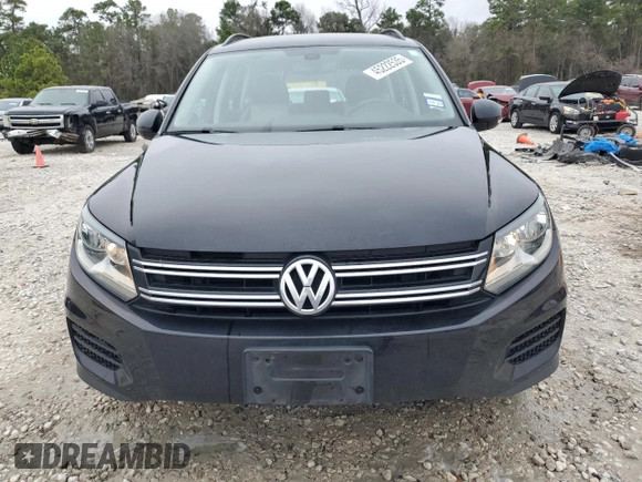 2017 Volkswagen Tiguan S with VIN WVGAV7AXXHK000187, listed as a Copart auction lot 45222535 with 70,005 mi miles and Clean Title. Bid and sale history available at DreamBid. Image 5.
