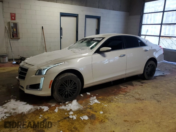 2014 Cadillac CTS AWD with VIN 1G6AW5SX5E0179544, listed as a Copart auction lot 45838395 with 118,694 mi miles and Clean title. Bid and sale history available at DreamBid. Image 1.