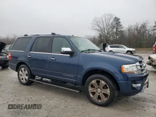 2015 Ford Expedition Platinum with VIN 1FMJU1MT4FEF46424, listed as a Copart auction lot 51551175 with 238,259 mi miles and Clean title. Bid and sale history available at DreamBid. Image 4.