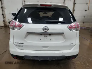 2016 Nissan Rogue SL with VIN 5N1AT2MV5GC804408, listed as a Copart auction lot 45034615 with 144,767 mi miles and Clean Title. Bid and sale history available at DreamBid. Image 6.