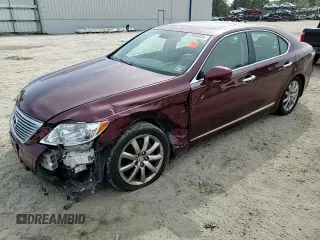 2008 Lexus LS 460 with VIN JTHBL46F285079509, listed as a Copart auction lot 52600035 with 208,811 mi miles and Clean Title. Bid and sale history available at carsss.com. Image 11.