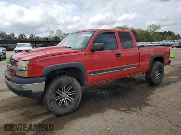 2003 Chevrolet Silverado 1500 LT with VIN 1GCEK19TX3E330934, listed as a Copart auction lot 51159685 with 245,124 mi miles and Salvage Title. Bid and sale history available at DreamBid. Image 1.