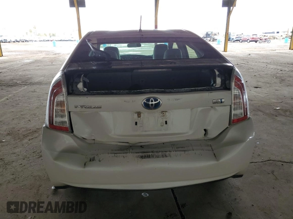 2012 Toyota Prius One with VIN JTDKN3DU7C5524097, listed as a Copart auction lot 49302795 with 147,399 mi miles and Salvage Title. Bid and sale history available at carsss.com. Image 6.