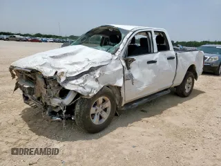 2021 Ram 1500 Tradesman with VIN 1C6RR7FG0MS546812, listed as a Copart auction lot 57825795 with 189,008 mi miles and Salvage title. Bid and sale history available at DreamBid. Image 1.