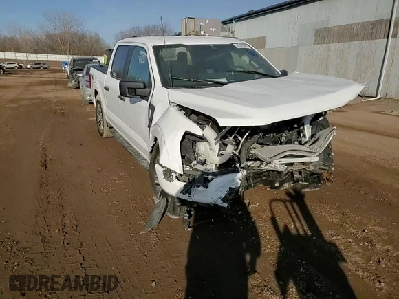 2023 Ford F-150 XL with VIN 1FTEW1EPXPFC28840, listed as a Copart auction lot 47423685 with 13,559 mi miles and Non Repairable. Bid and sale history available at carsss.com. Image 11.