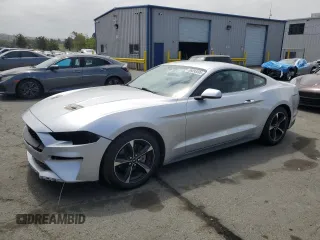 2018 Ford Mustang EcoBoost with VIN 1FA6P8TH6J5123706, listed as a Copart auction lot 56093095 with 60,199 mi miles and Salvage title. Bid and sale history available at DreamBid. Image 1.