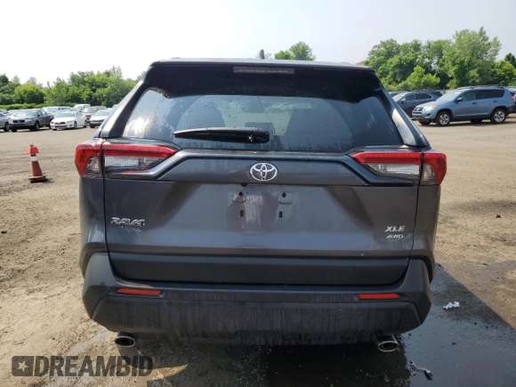 2024 Toyota RAV4 XLE with VIN 2T3P1RFV4RC451736, listed as a Copart auction lot 59940025 with 4,359 mi miles and Salvage title. Bid and sale history available at DreamBid. Image 6.