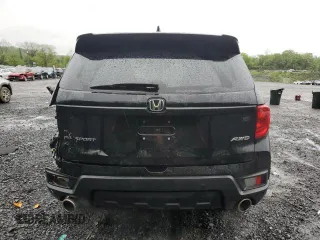 2023 Honda Passport EX-L с VIN 5FNYF8H55PB022183, выставлен на аукционе Copart как лот 62037695 с пробегом 31 296 миль миль и Списание • Salvage title. История ставок и продаж доступна на DreamBid. Изображение 6.