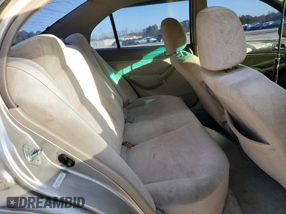 2002 Honda Civic LX with VIN 2HGES16502H605130, listed as a Copart auction lot 88914555 with 131,339 mi miles and Salvage Title. Bid and sale history available at DreamBid. Image 10.