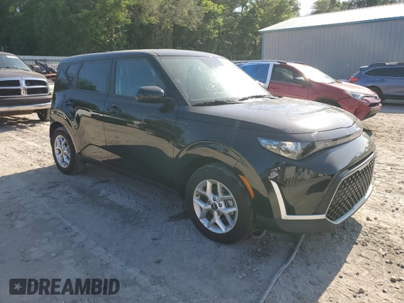 2025 Kia Soul LX with VIN KNDJ23AU6S7932991, listed as a Copart auction lot 54365335 with 8,995 mi miles and Clean Title. Bid and sale history available at DreamBid. Image 4.