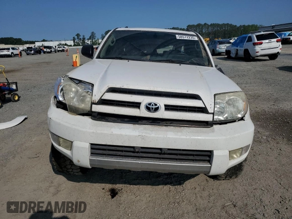 2004 Toyota 4Runner SR5 с VIN JTEZU14R348016450, выставлен на аукционе Copart как лот 58572235 с пробегом 234 582 миль миль и Списание • Salvage title. История ставок и продаж доступна на DreamBid. Изображение 5.