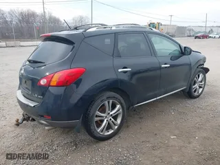 2009 Nissan Murano SL with VIN JN8AZ18W89W157461, listed as a IAAI auction lot 41701665 with 227,360 mi miles. Bid and sale history available at carsss.com. Image 4.