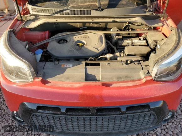 2016 Kia Soul + z VIN KNDJP3A55G7307354, wystawiony jako Copart lot #54958695 z przebiegiem 72 202 mil mil oraz Szkoda całkowita • Salvage title. Historia ofert i sprzedaży dostępna na DreamBid. Obrazek 11.