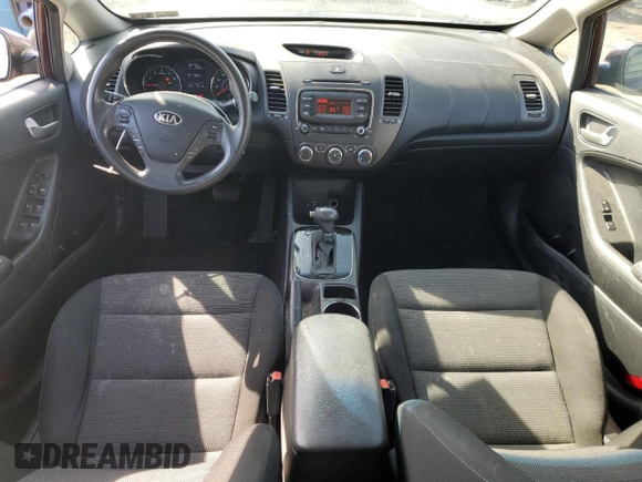 2017 Kia Forte LX with VIN 3KPFK4A72HE058220, listed as a Copart auction lot 46610335 with 84,116 mi miles and Salvage Title. Bid and sale history available at carsss.com. Image 8.