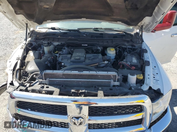 2017 Ram 2500 Big Horn with VIN 3C6UR5DLXHG725449, listed as a Copart auction lot 51876565 with 198,422 mi miles and Salvage title. Bid and sale history available at DreamBid. Image 11.