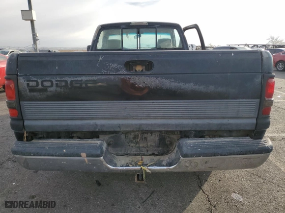 1996 Dodge Ram 1500 with VIN 1B7HC16Y7TS670117, listed as a Copart auction lot 42807135 with 171,832 mi miles and Salvage Title. Bid and sale history available at carsss.com. Image 6.