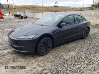 2024 Tesla Model 3 with VIN 5YJ3E1EA7RF858716, listed as a Copart auction lot 49809325 with 9,936 mi miles and Non Repairable. Bid and sale history available at DreamBid. Image 1.
