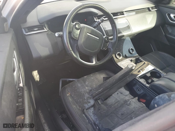 2018 Land Rover Range Rover Velar S with VIN SALYB2RX7JA775554, listed as a Copart auction lot 82281164 with 0 mi miles and Salvage Title. Bid and sale history available at carsss.com. Image 8.