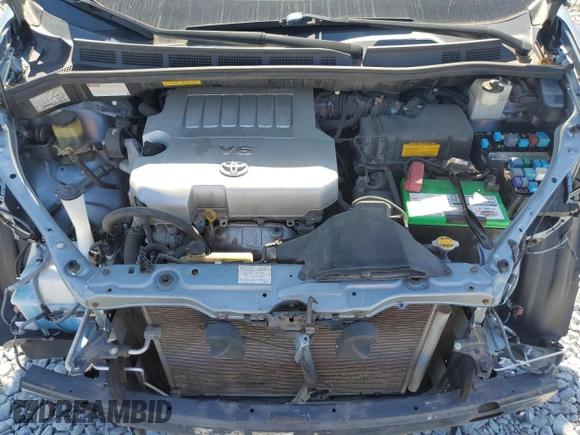 2010 Toyota Sienna XLE with VIN 5TDYK4CC1AS325572, listed as a Copart auction lot 53334805 with 100,426 mi miles and Salvage Title. Bid and sale history available at carsss.com. Image 12.