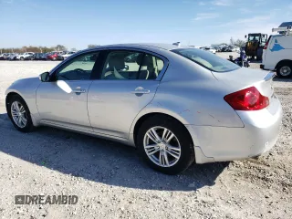 2012 Infiniti G25 x with VIN JN1DV6AR8CM861817, listed as a Copart auction lot 78807694 with 115,802 mi miles and Salvage Title. Bid and sale history available at DreamBid. Image 2.