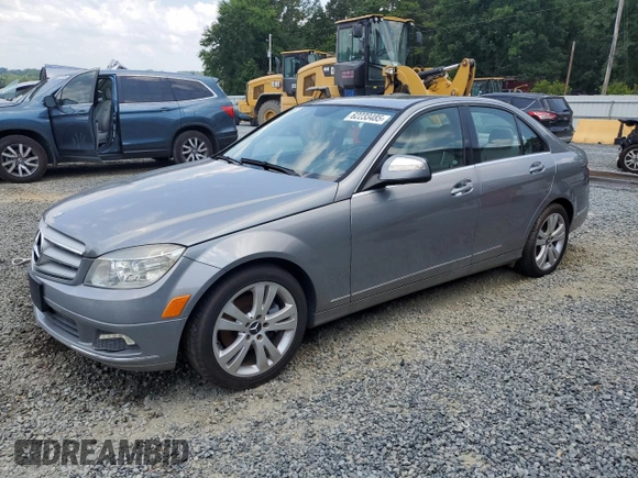2009 Mercedes-Benz C 300 Sport with VIN WDDGF81X29F226449, listed as a Copart auction lot 62233485 with Not provided miles and Clean title. Bid and sale history available at DreamBid. Image 1.