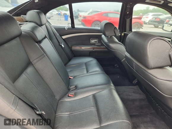 2008 BMW 7 Series 750Li with VIN WBAHN83568DT78626, listed as a Copart auction lot 60956495 with 87,600 mi miles and Clean title. Bid and sale history available at DreamBid. Image 10.