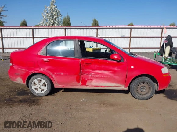 2005 Chevrolet Aveo LS with VIN KL1TD52685B441524, listed as a IAAI auction lot 42111533 with 112,641 mi miles and . Bid and sale history available at DreamBid. Image 14.