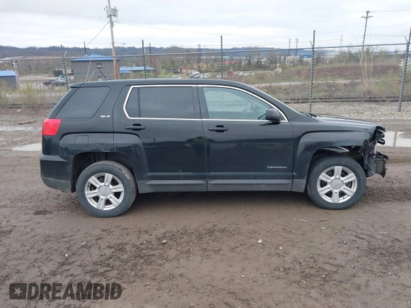 2016 GMC Terrain SLE with VIN 2GKFLSEK6G6126666, listed as a IAAI auction lot 42021817 with 101,024 mi miles. Bid and sale history available at carsss.com. Image 13.