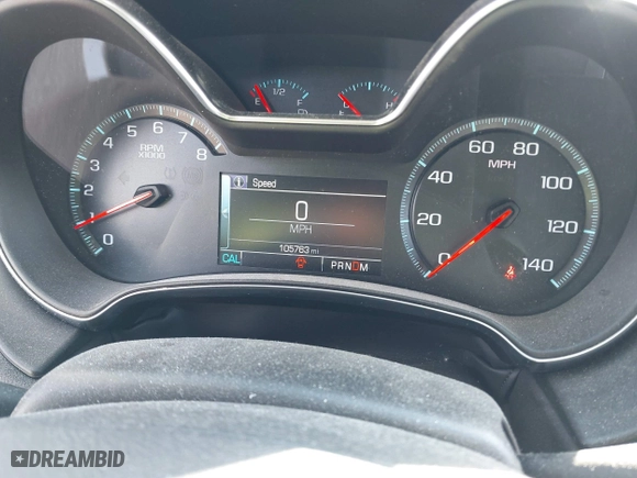 2015 Chevrolet Impala LT with VIN 1G1125S35FU138193, listed as a IAAI auction lot 41883603 with 105,763 mi miles. Bid and sale history available at carsss.com. Image 7.