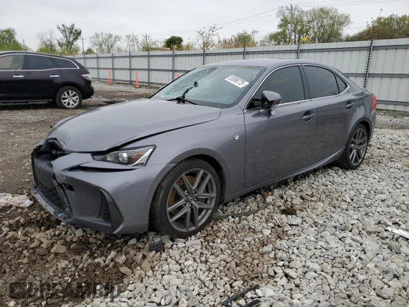 2017 Lexus IS 300 with VIN JTHCM1D23H5022302, listed as a Copart auction lot 55098775 with 75,754 mi miles and Salvage title. Bid and sale history available at DreamBid. Image 1.
