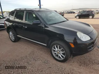 2005 Porsche Cayenne with VIN WP1AA29P65LA20822, listed as a Copart auction lot 84620014 with 99,755 mi miles and Clean Title. Bid and sale history available at carsss.com. Image 4.