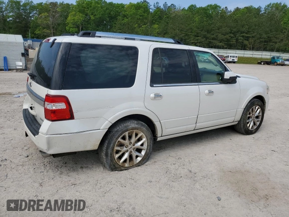 2016 Ford Expedition Limited z VIN 1FMJU1KTXGEF07194, wystawiony jako Copart lot #55064965 z przebiegiem 116 669 mil mil oraz Szkoda całkowita • Salvage title. Historia ofert i sprzedaży dostępna na DreamBid. Obrazek 3.