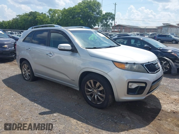 2011 Kia Sorento SX with VIN 5XYKWDA21BG144877, listed as a IAAI auction lot 42597458 with 238,443 mi miles and . Bid and sale history available at DreamBid. Image 1.