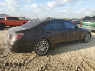2018 Mercedes-Benz S S 560 with VIN WDDUG8GB5JA345786, listed as a Copart auction lot 48337875 with 108,723 mi miles and Salvage Title. Bid and sale history available at carsss.com. Image 3.