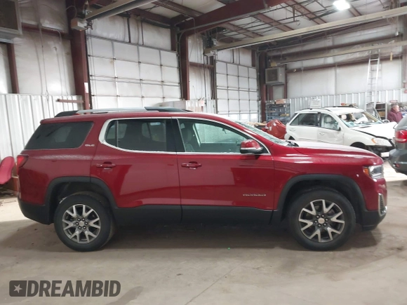 2020 GMC Acadia SLE with VIN 1GKKNKLA7LZ210660, listed as a IAAI auction lot 41374358 with 59,083 mi miles and . Bid and sale history available at carsss.com. Image 14.