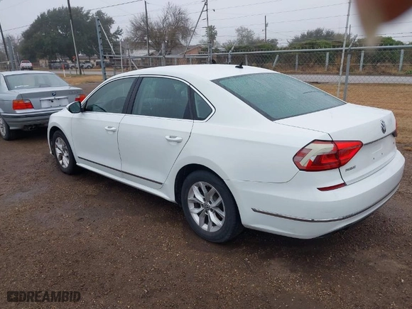 2016 Volkswagen Passat 1.8T S with VIN 1VWAS7A39GC023377, listed as a IAAI auction lot 41422834 with 92,872 mi miles. Bid and sale history available at carsss.com. Image 3.