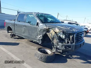 2016 Ford F-150 XL with VIN 1FTEW1CG4GKE46007, listed as a IAAI auction lot 41342218 with 211,015 mi miles and . Bid and sale history available at carsss.com. Image 1.