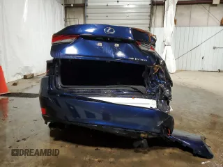 2017 Lexus IS with VIN JTHCM1D27H5023338, listed as a Copart auction lot 49702305 with 45,866 mi miles and Salvage Title. Bid and sale history available at carsss.com. Image 6.