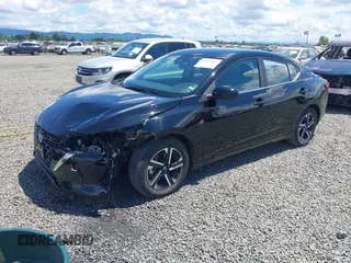 2024 Nissan Sentra SV with VIN 3N1AB8CV4RY218288, listed as a IAAI auction lot 42503963 with 49,572 mi miles and . Bid and sale history available at DreamBid. Image 2.