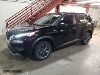 2023 Nissan Rogue S with VIN JN8BT3AA7PW410735, listed as a Copart auction lot 44395675 with 28112 miles and Clean Title. Bid and sale history available at carsss.com. Image 1.