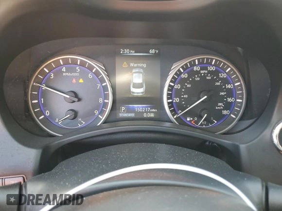 2015 Infiniti Q50 Premium with VIN JN1BV7AP7FM334979, listed as a Copart auction lot 48894565 with 150,217 mi miles and Salvage Title. Bid and sale history available at carsss.com. Image 9.