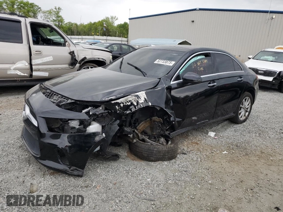 2019 Mercedes-Benz A 220 with VIN WDD3G4EB7KW025252, listed as a Copart auction lot 52733875 with Not Provided miles and Clean Title. Bid and sale history available at DreamBid. Image 1.