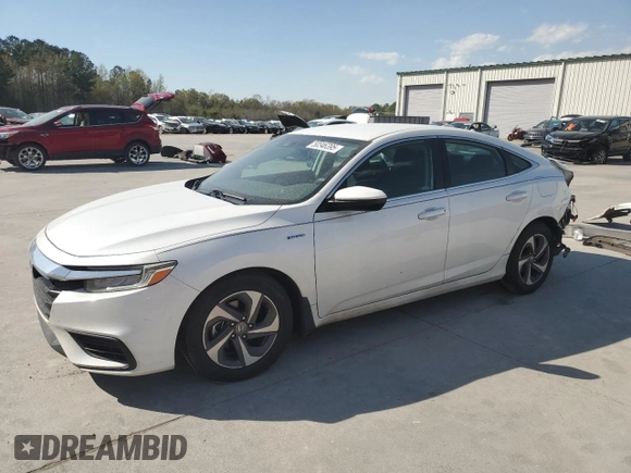 2019 Honda Insight EX z VIN 19XZE4F50KE009309, wystawiony jako Copart lot #50346395 z przebiegiem 158 880 mil mil oraz Szkoda całkowita • Salvage title. Historia ofert i sprzedaży dostępna na DreamBid. Obrazek 1.