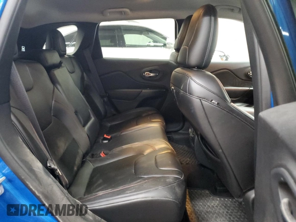 2019 Jeep Cherokee Trailhawk with VIN 1C4PJMBX4KD478219, listed as a Copart auction lot 60919595 with 42,726 mi miles and Salvage title. Bid and sale history available at DreamBid. Image 11.