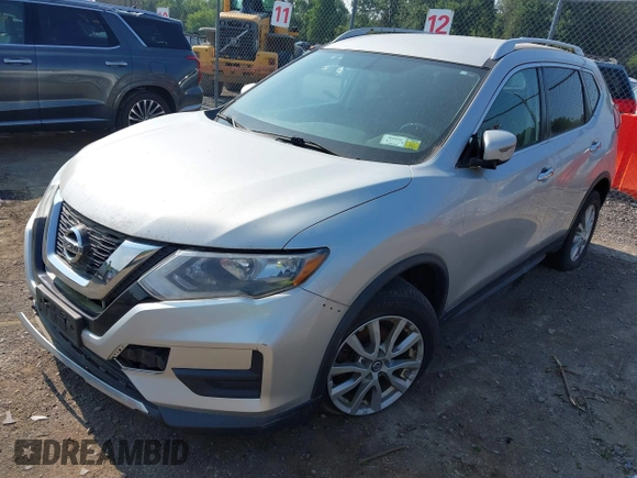 2017 Nissan Rogue S with VIN KNMAT2MV7HP552899, listed as a IAAI auction lot 42659454 with 129,620 mi miles and . Bid and sale history available at DreamBid. Image 6.