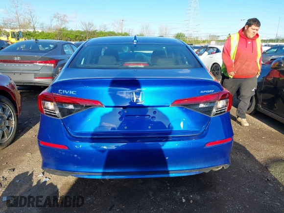 2023 Honda Civic Sedan Sport with VIN 2HGFE2F59PH502703, listed as a IAAI auction lot 42019688 with 29,906 mi miles. Bid and sale history available at carsss.com. Image 17.