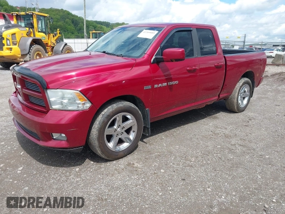 2012 Ram 1500 Sport with VIN 1C6RD7HT7CS110031, listed as a IAAI auction lot 42209089 with 233,925 mi miles and . Bid and sale history available at DreamBid. Image 2.